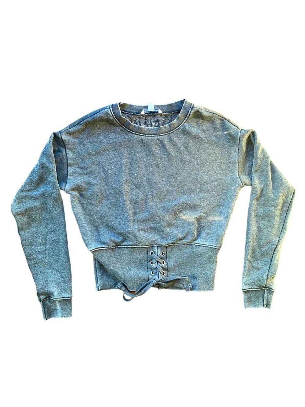 American Eagle Gray Lightweight Sweatshirt XS